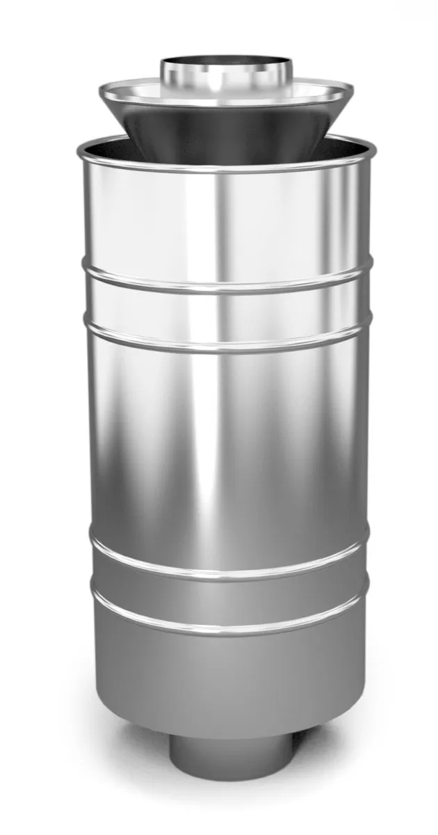 каменка натрубная тмф лейденфрост, 1/0.5мм, нерж., ф115/250мм, l=0,65м#