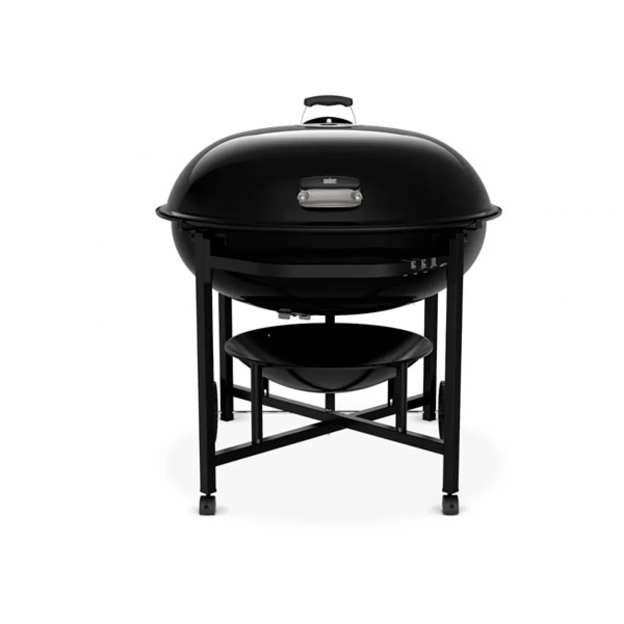 угольный гриль weber ranch kettle - black, 96 см (weber)