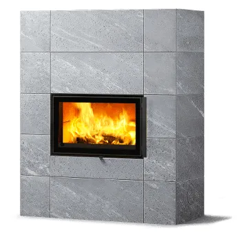 печь-камин tulikivi saramo trio classic 1500 мм